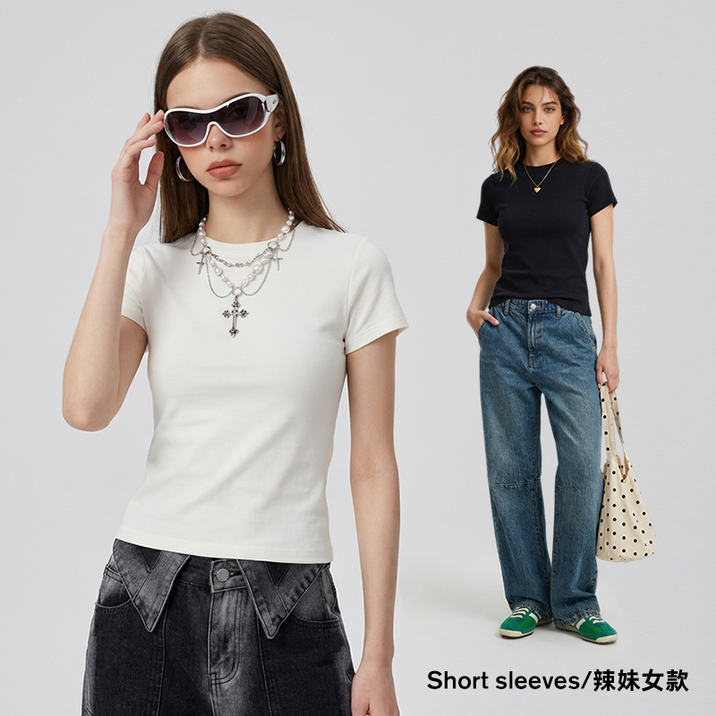 Hot Popular Spandex Baby Women Tshirt Slim Fit Shirt