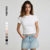 Hot Popular Spandex Baby Women Tshirt Slim Fit Shirt