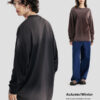 230gsm Cotton Acid Washed Vintage Long Sleeve