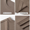 230G Cotton Spandex Women Slim Fit Long Sleeves