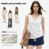 160G Snowflake Cotton Women T-shirt