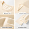 Women Spandex Cotton Fleece Long Sleeves