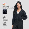 1(2) 350G Terry Women Crop Zipper Hoodies