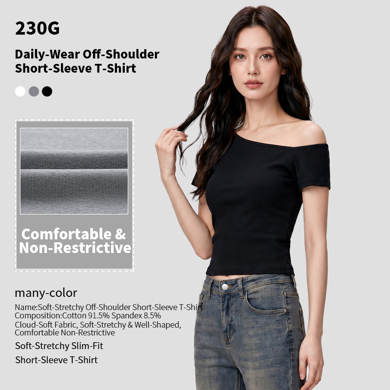 Summer Fashion Off Shoulder Tops for Women