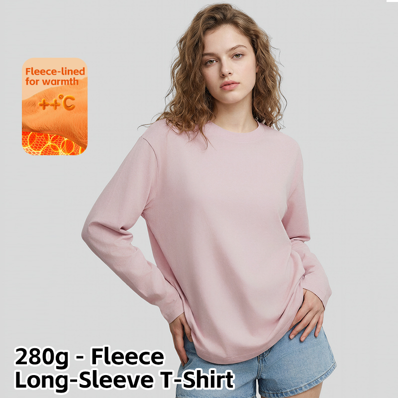 280G Thermal Fleece Unisex Long Sleeve Top – Wholesale Supplier