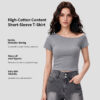 Summer Fashion Off Shoulder Tops for Women