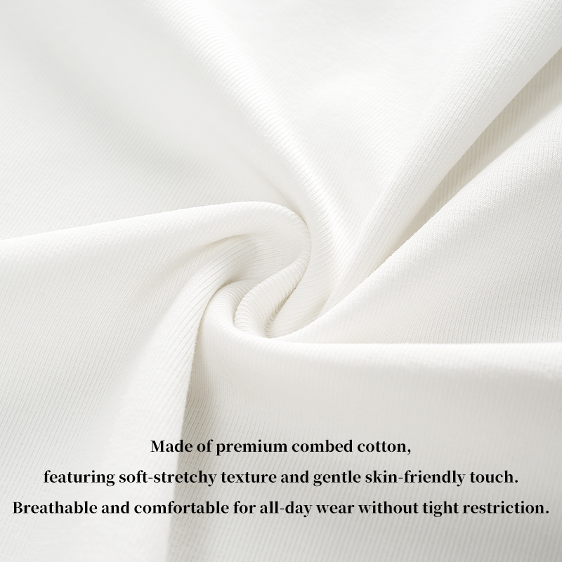 230G Elasticity Square Neck Women Long Sleeves