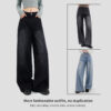 Women's Straight Leg Jeans – Relaxed Fit Button Fly
