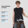 1(2) 200G Men's Triple Proof Cotton Tank Top – Wholesale Supplier (1290BX)