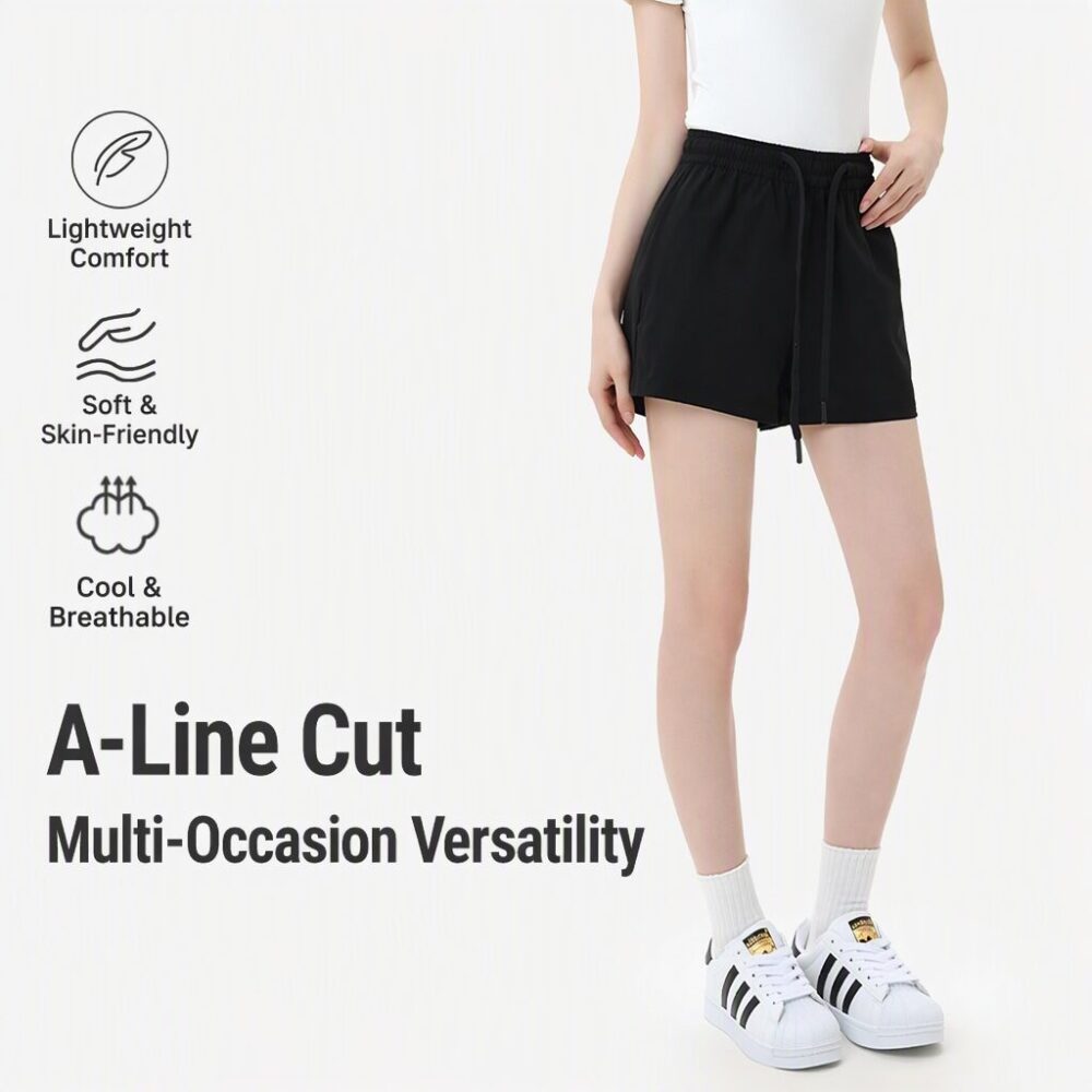 Women's Dryfit A-Line Shorts – Wholesale Supplier(1294DK)