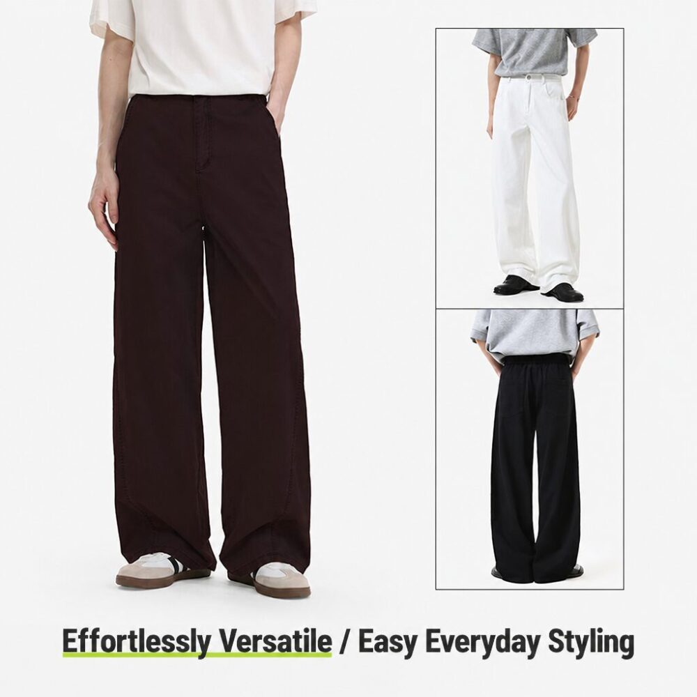 img-mumfdde6-7fd019b7 100% Cotton Relaxed Straight-Leg Pants – Wholesale Supplier(1449CK)