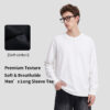 long sleeve t-shirt 230G Cotton Rib Knit Cuff Long Sleeve – Wholesale Supplier (1867CT)