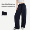 Sanhaijing-pants (2) Women's High-Rise Wide-Leg Pants – Wholesale Supplier(1234P)