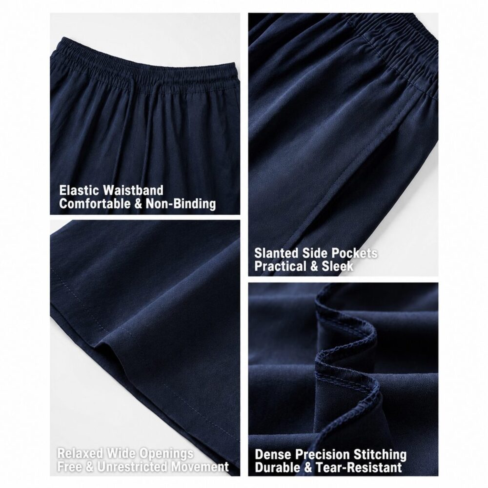 Women's High-Rise Wide-Leg Shorts – Wholesale Supplier（1212P）