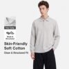 polo Men's Long Sleeve Polo Shirt – Wholesale Supplier (1046T)