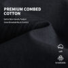 230G Cotton Rib Knit Cuff Long Sleeve – Wholesale Supplier (1867CT)