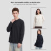 230G Cotton Rib Knit Cuff Long Sleeve – Wholesale Supplier (1867CT)
